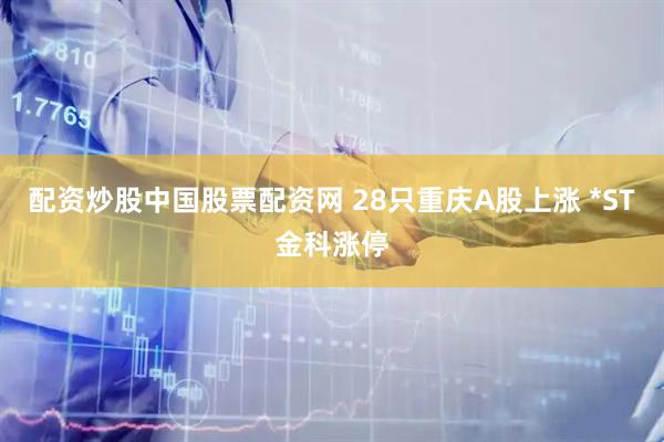 配资炒股中国股票配资网 28只重庆A股上涨 *ST金科涨停